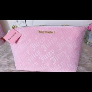 Juicy couture makeup bag